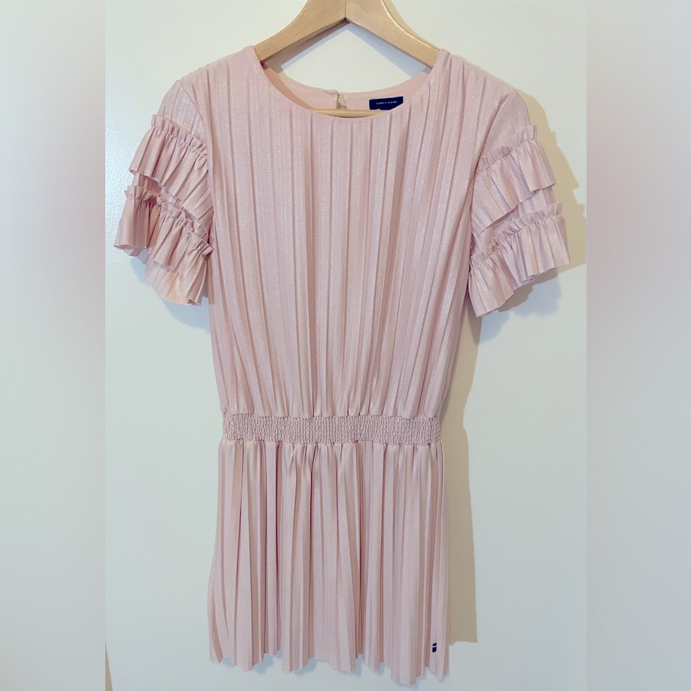 Tommy Hilfiger girls satin dress size XL (16)